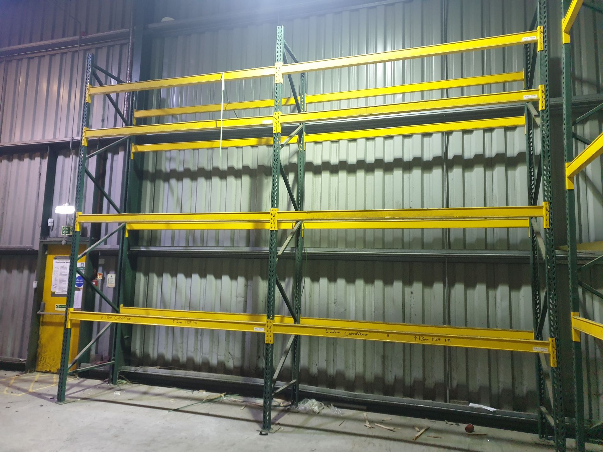 2 x Bays of internal racking