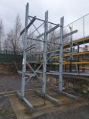 2 Sided Galvanized Cantilever Racking