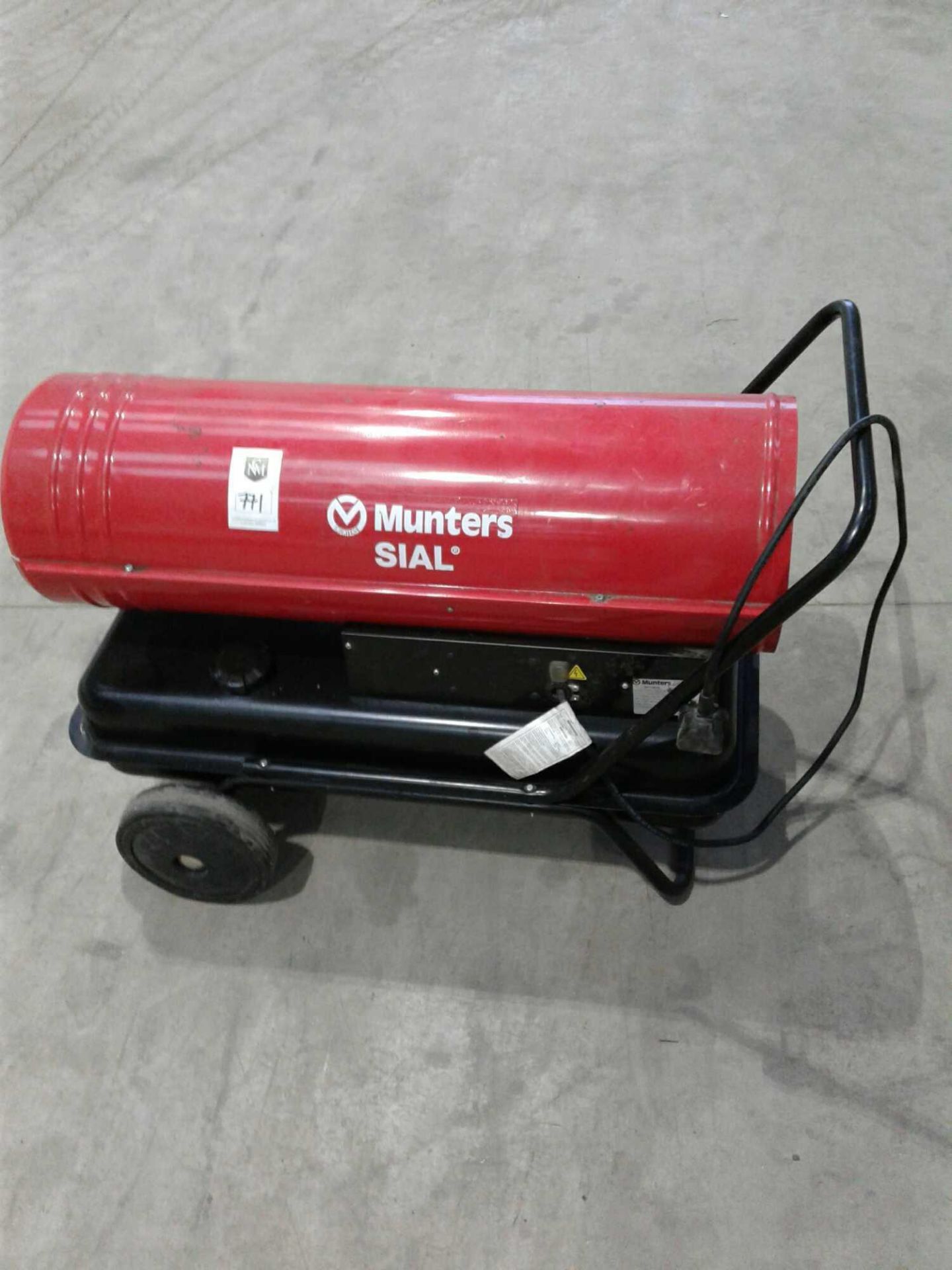 Munters diesel space heater