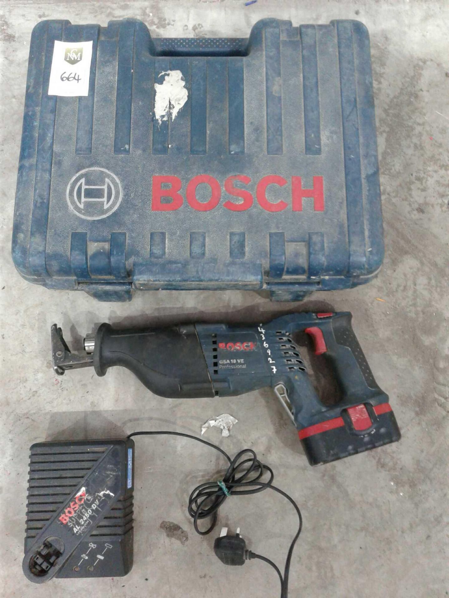 Bosch cordless reciprocating saw