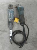 2 x Makita 4 inch grinders 110 V