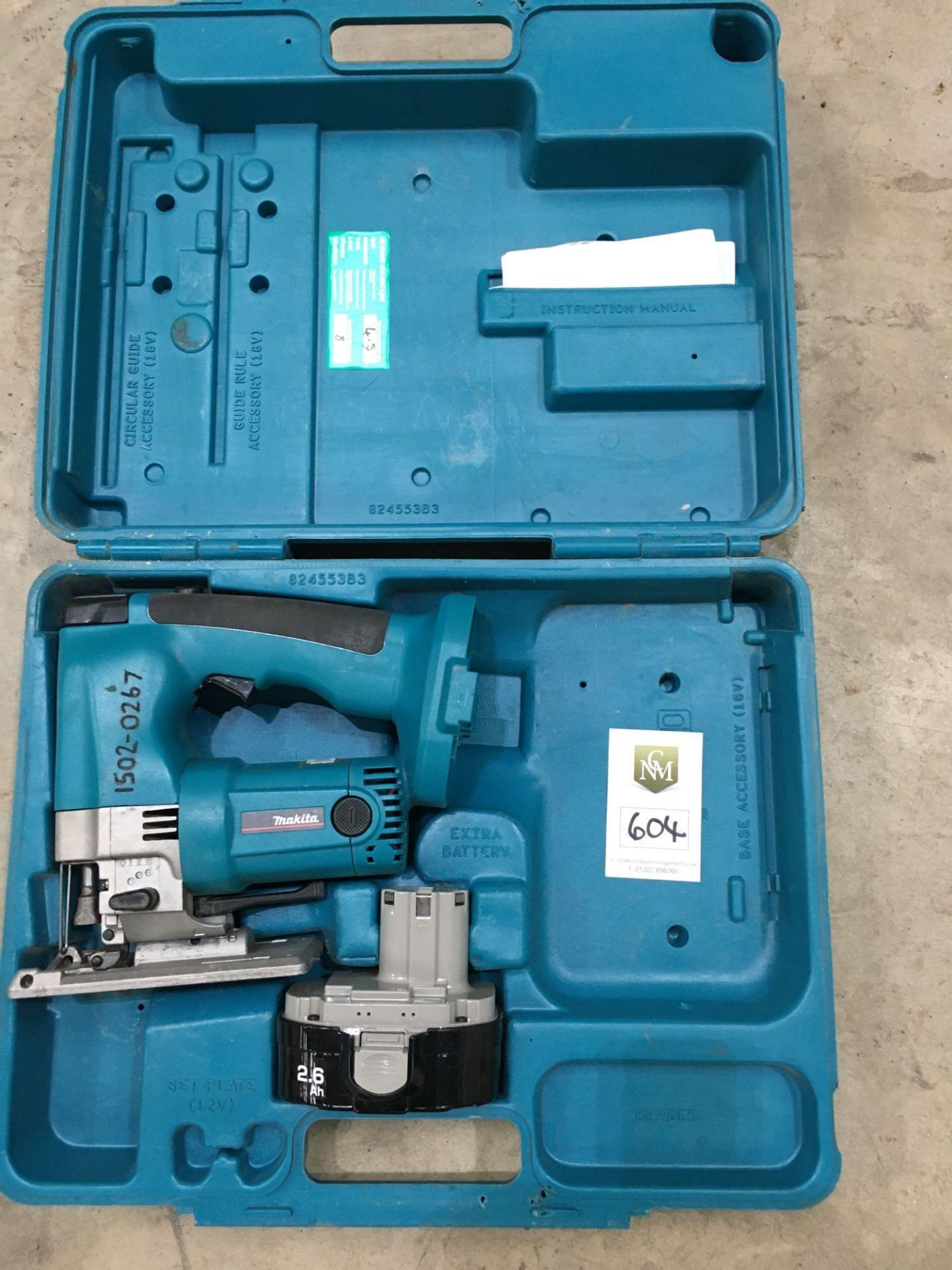 Makita cordless jigsaw