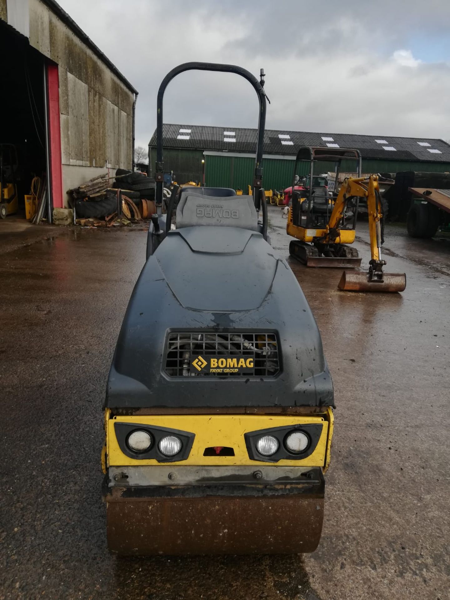 2014 BOMAGÂ BW80 AD Vibrating Roller - Image 4 of 7