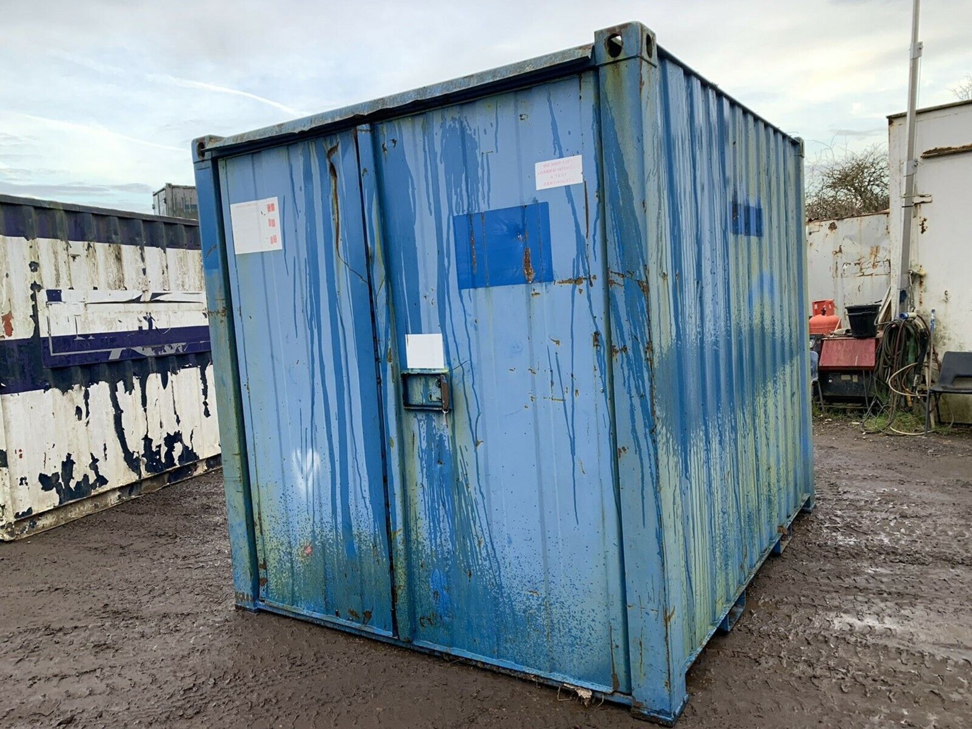 Steel Anti Vandal Storage Container