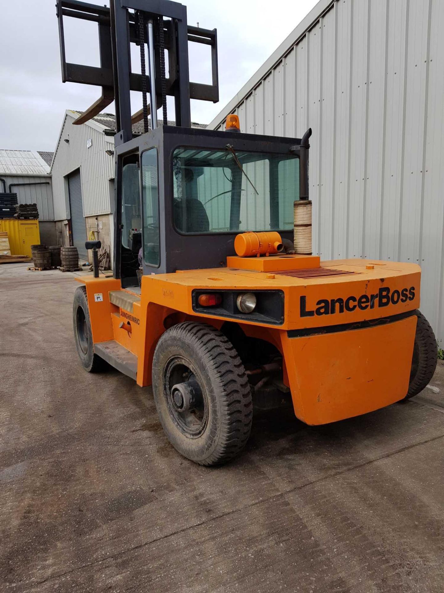 Lancer Boss 60D 4x2 Diesel forklift 10 Tonne lift - Bild 3 aus 8