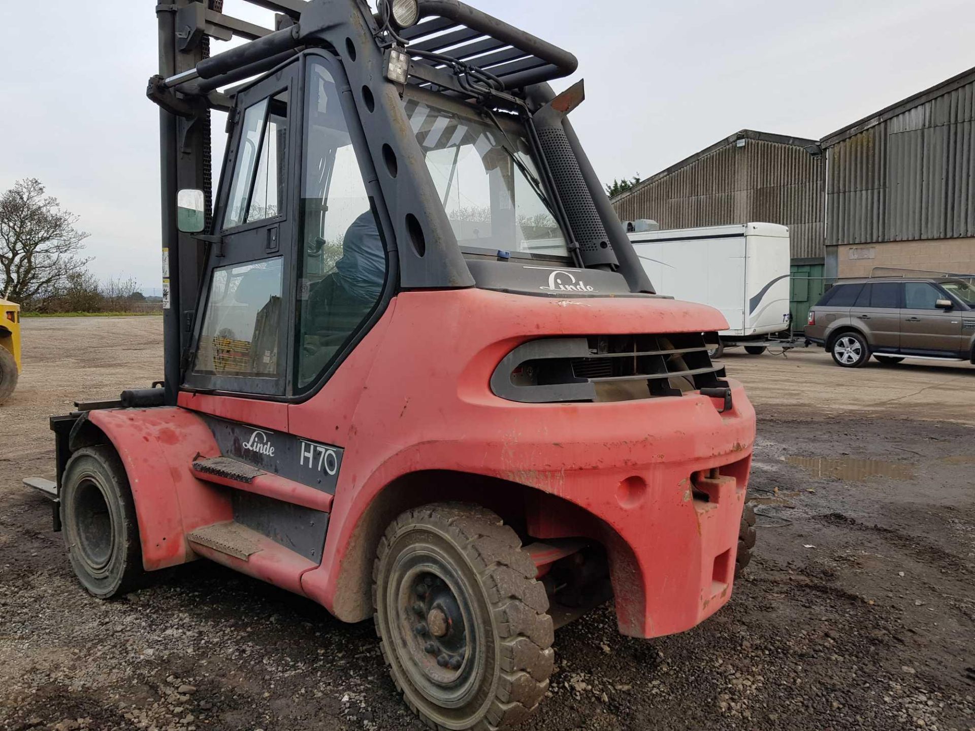 Linde H70 Diesel Forklift - Image 7 of 8