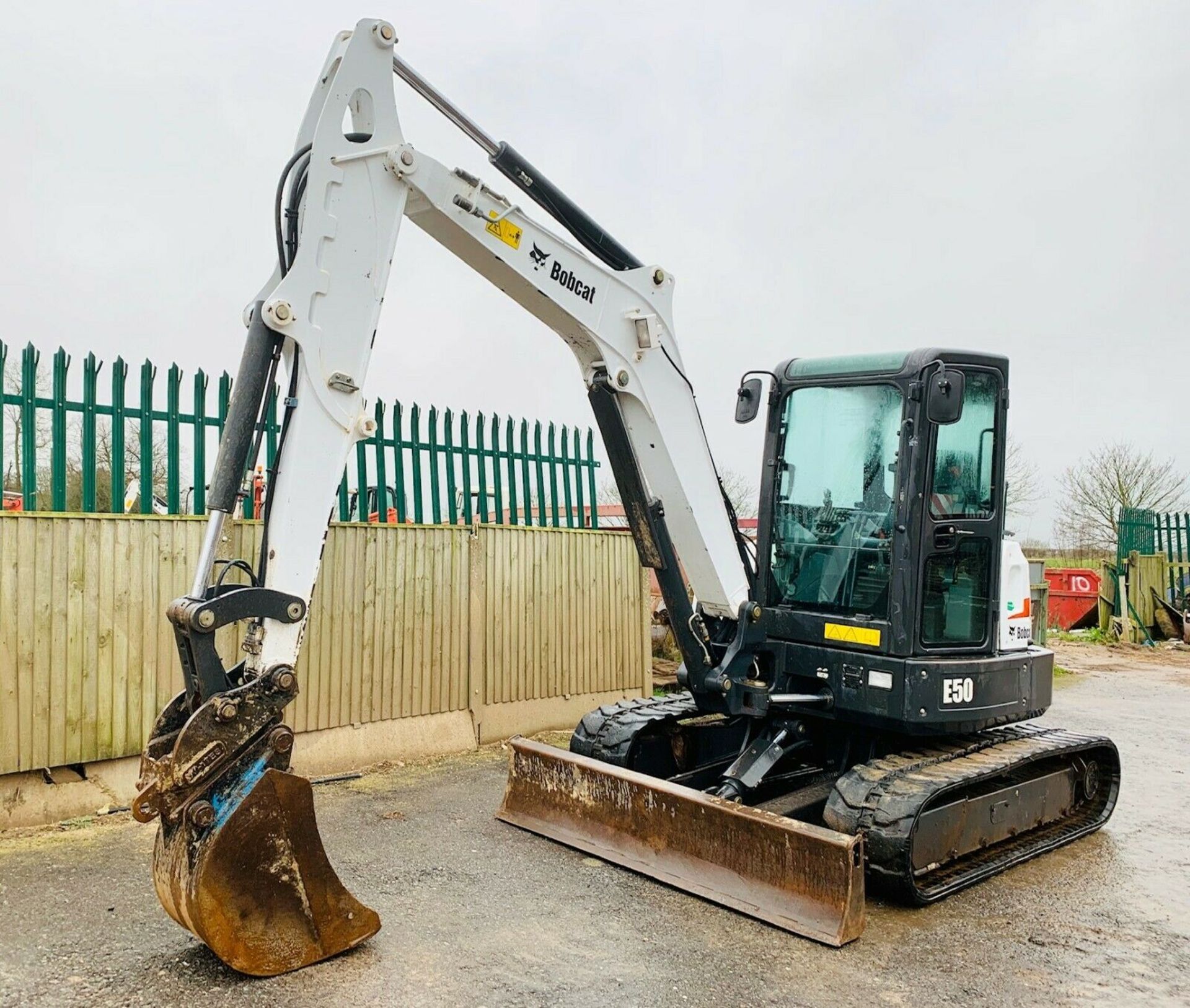 Bobcat E50 Excavator - Image 3 of 12