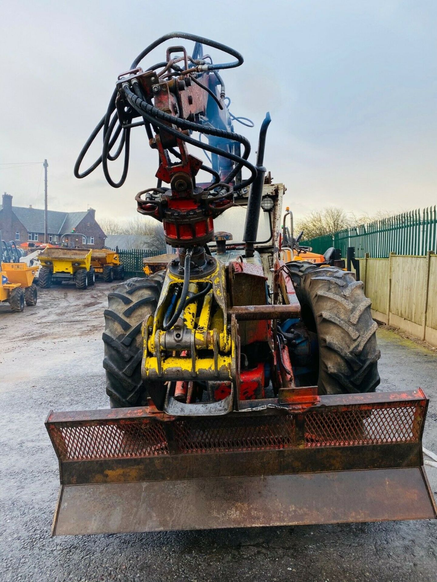 Ford County 1164 Forestry Tractor Crane Fitted - Image 6 of 12