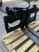 Forklift Truck Fork Position