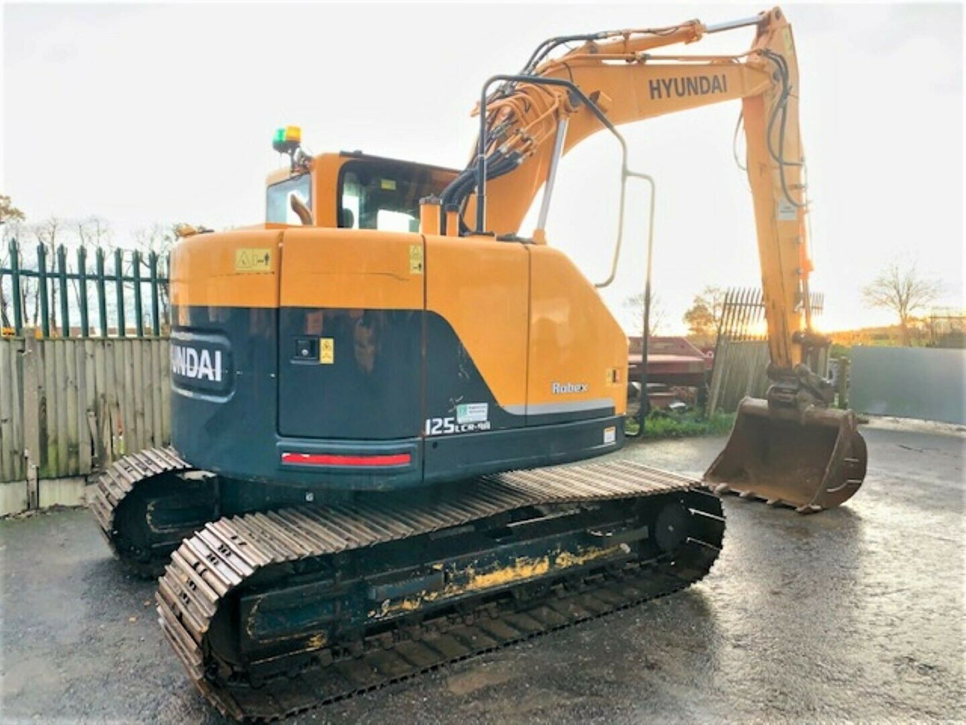 Hyundai Robex Excavator Digger 125 LCR-9A - Image 4 of 12