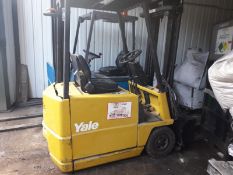 Yale 1.5 Tonne 3 Wheel Electric Forklift