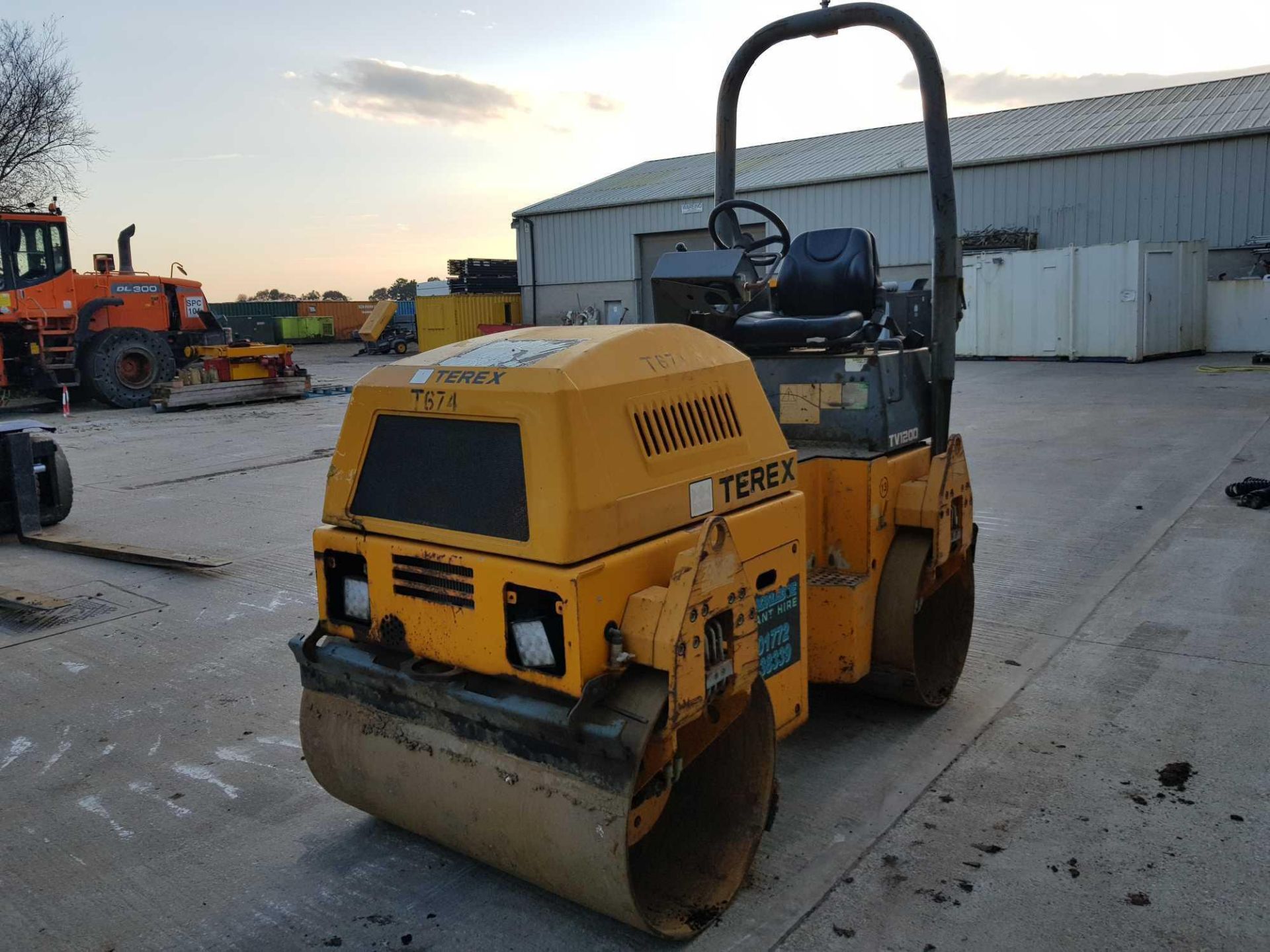 2007 Benford Terex TV1200 Diesel Powered Roller - Image 4 of 8