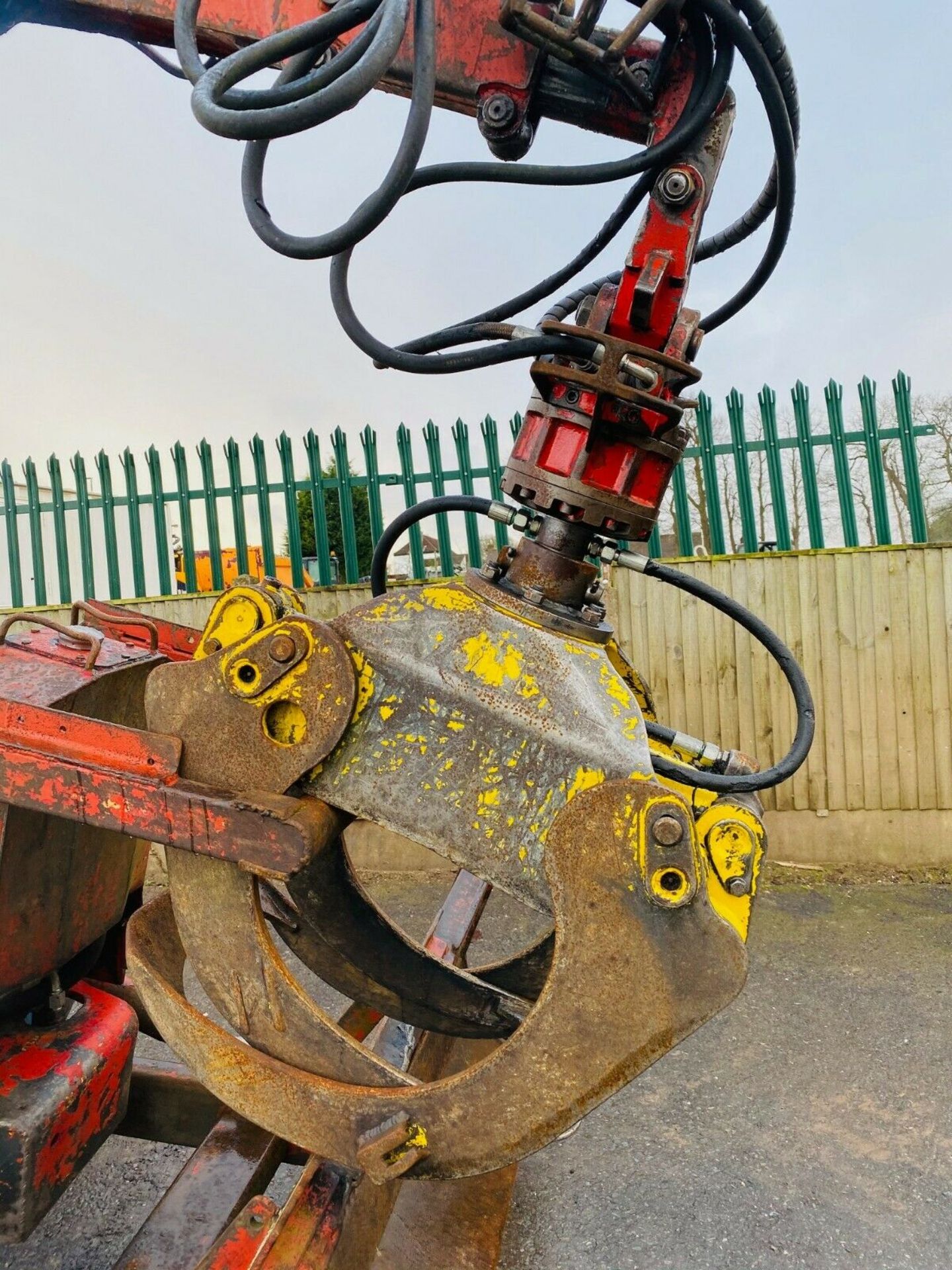 Ford County 1164 Forestry Tractor Crane Fitted - Image 9 of 12