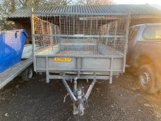 Ifor Williams LM126 Flat Bed Cage Trailer