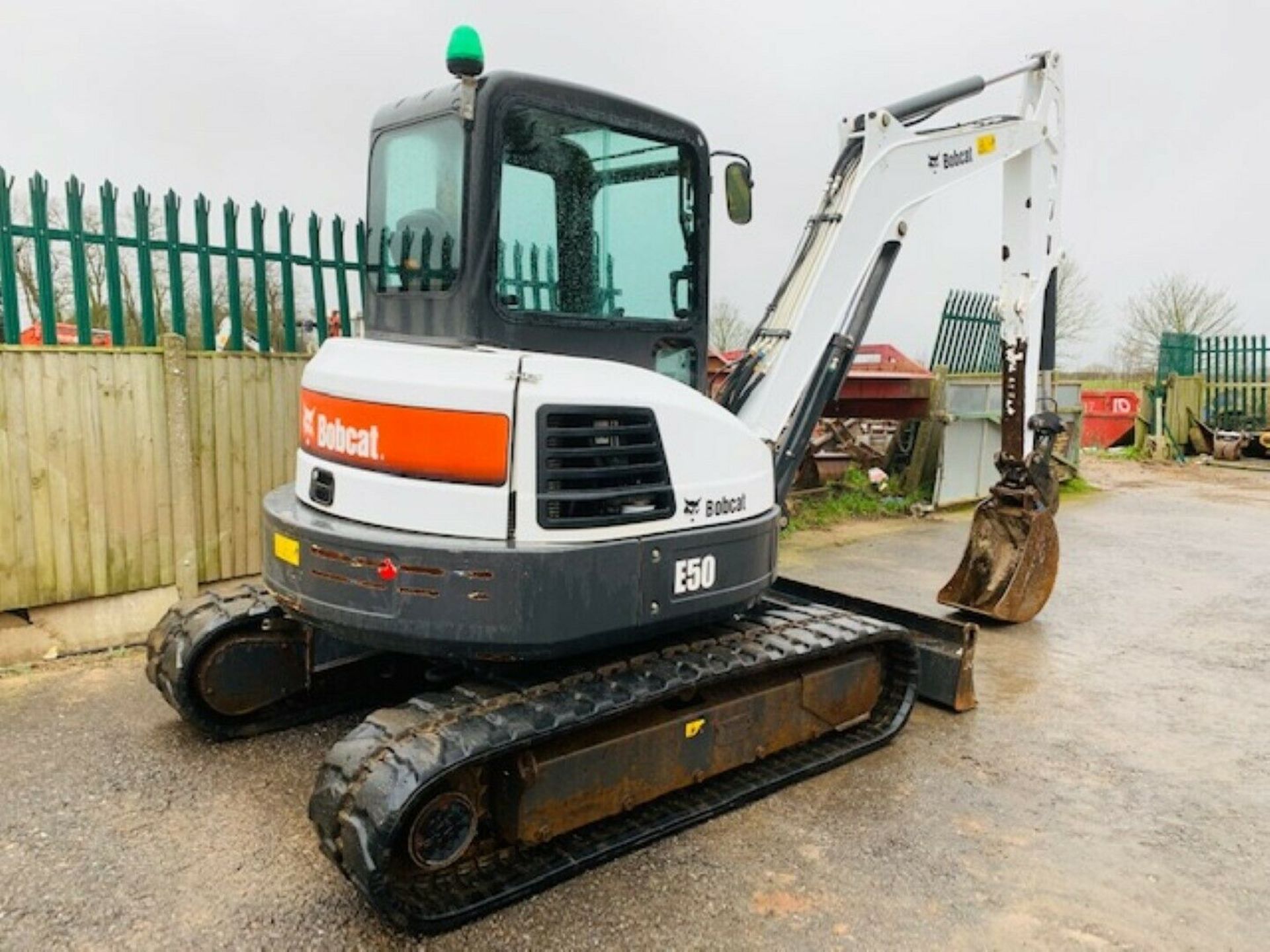 Bobcat E50 Excavator - Image 4 of 12