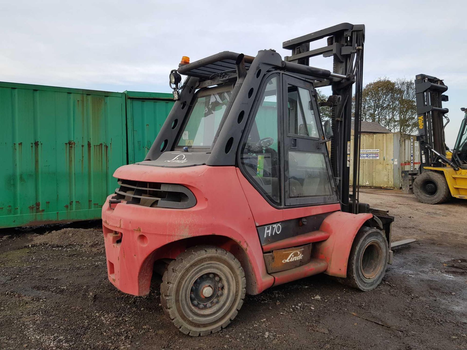 Linde H70 Diesel Forklift - Image 3 of 8