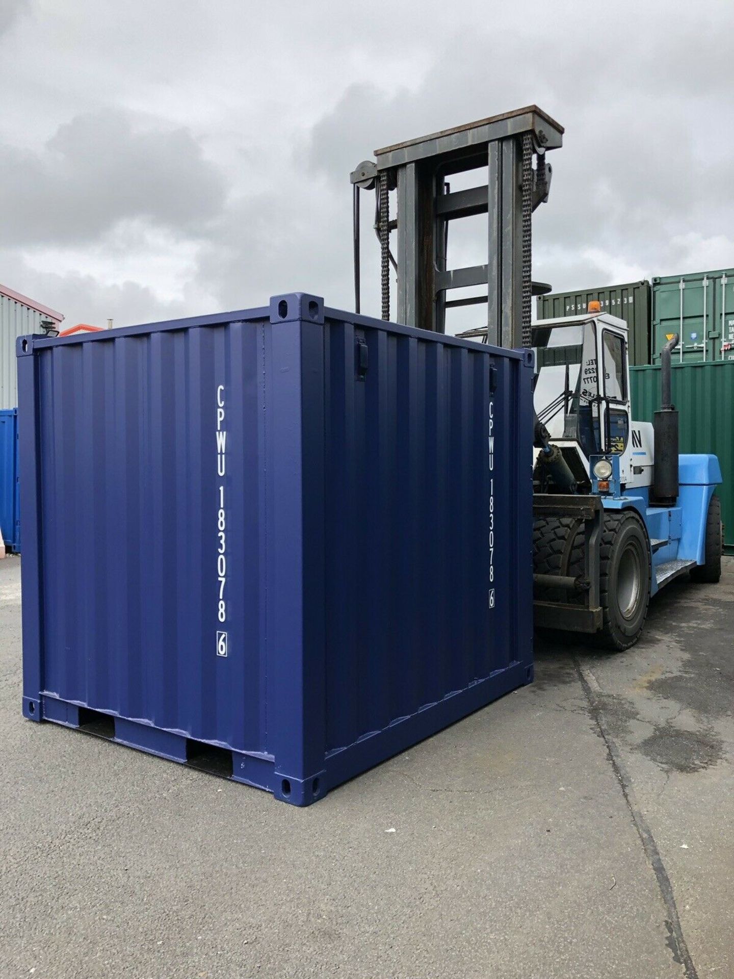 8’ foot Steel Secure Storage Container - Image 3 of 7