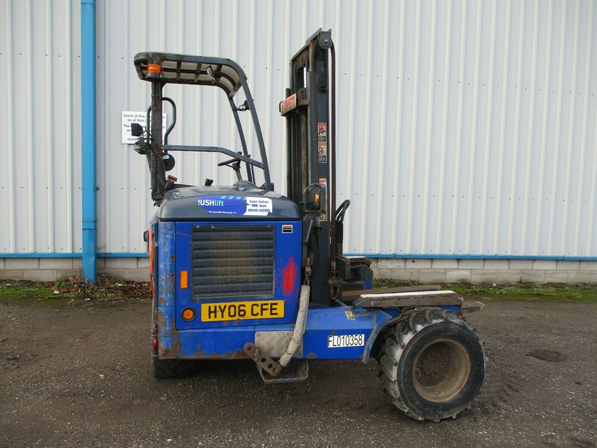 Moffett Mounty Forklift M8 25.4 - Image 10 of 10