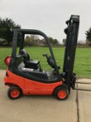 Linde gas forklift truck