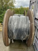 HDPE Ribbed Silicone 500m Drum Dura multi Blow Fibre Brand-Rex 7x10/8. NO RESERVE