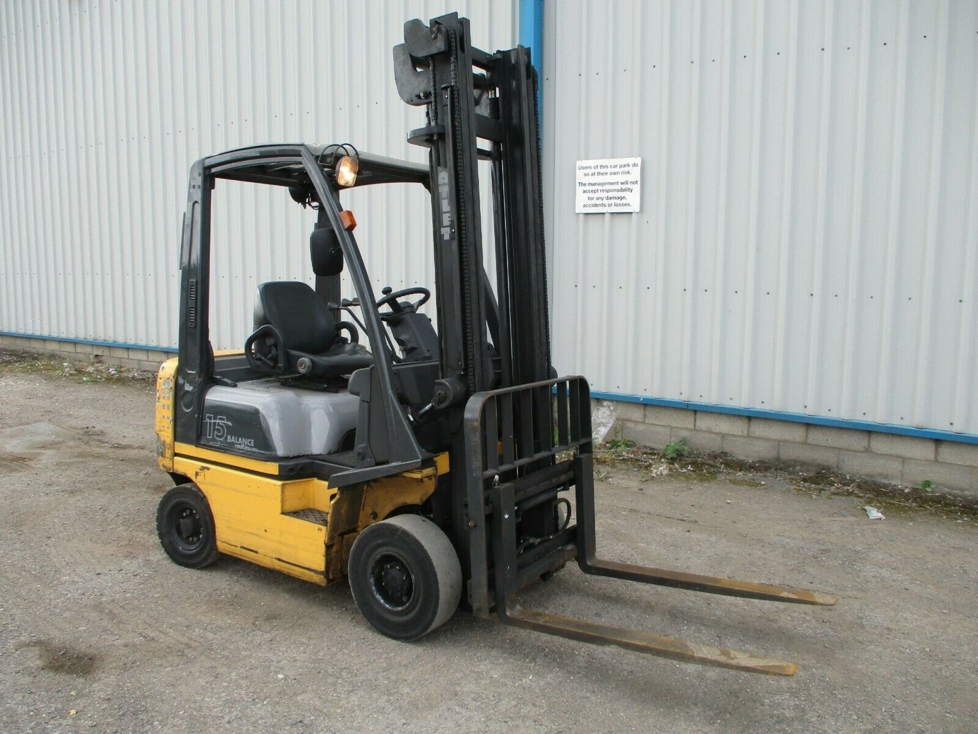 Atlet Nissan 15 Forklift - Image 8 of 10