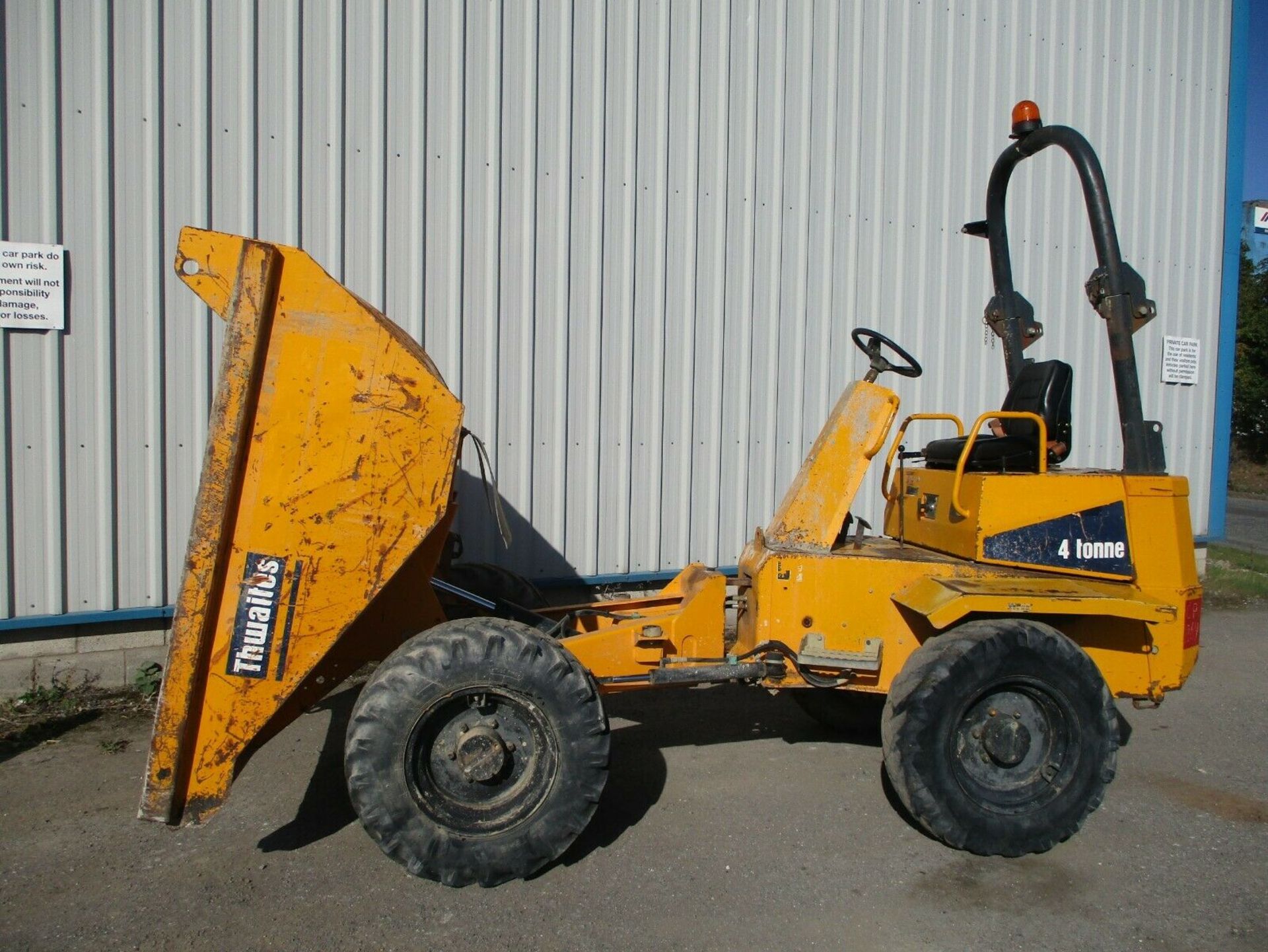 Thwaites 4 Ton Dumper - Image 6 of 12