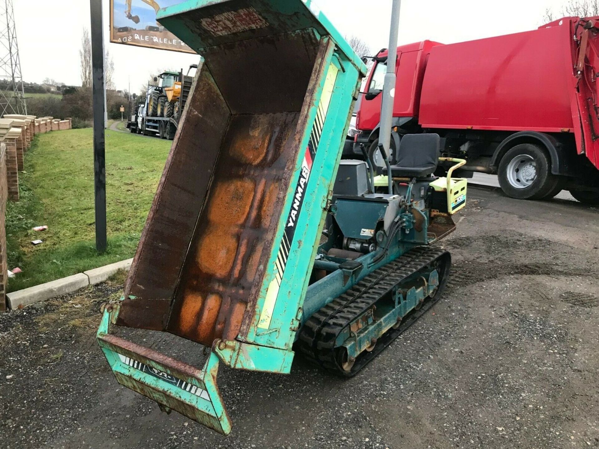 Yanmar C10R Tracked Dumper - Image 7 of 9