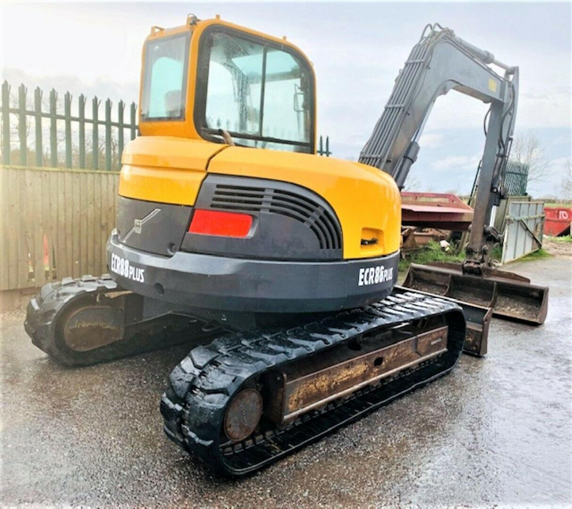 Volvo ECR88 Plus Digger / Excavator - Image 5 of 12