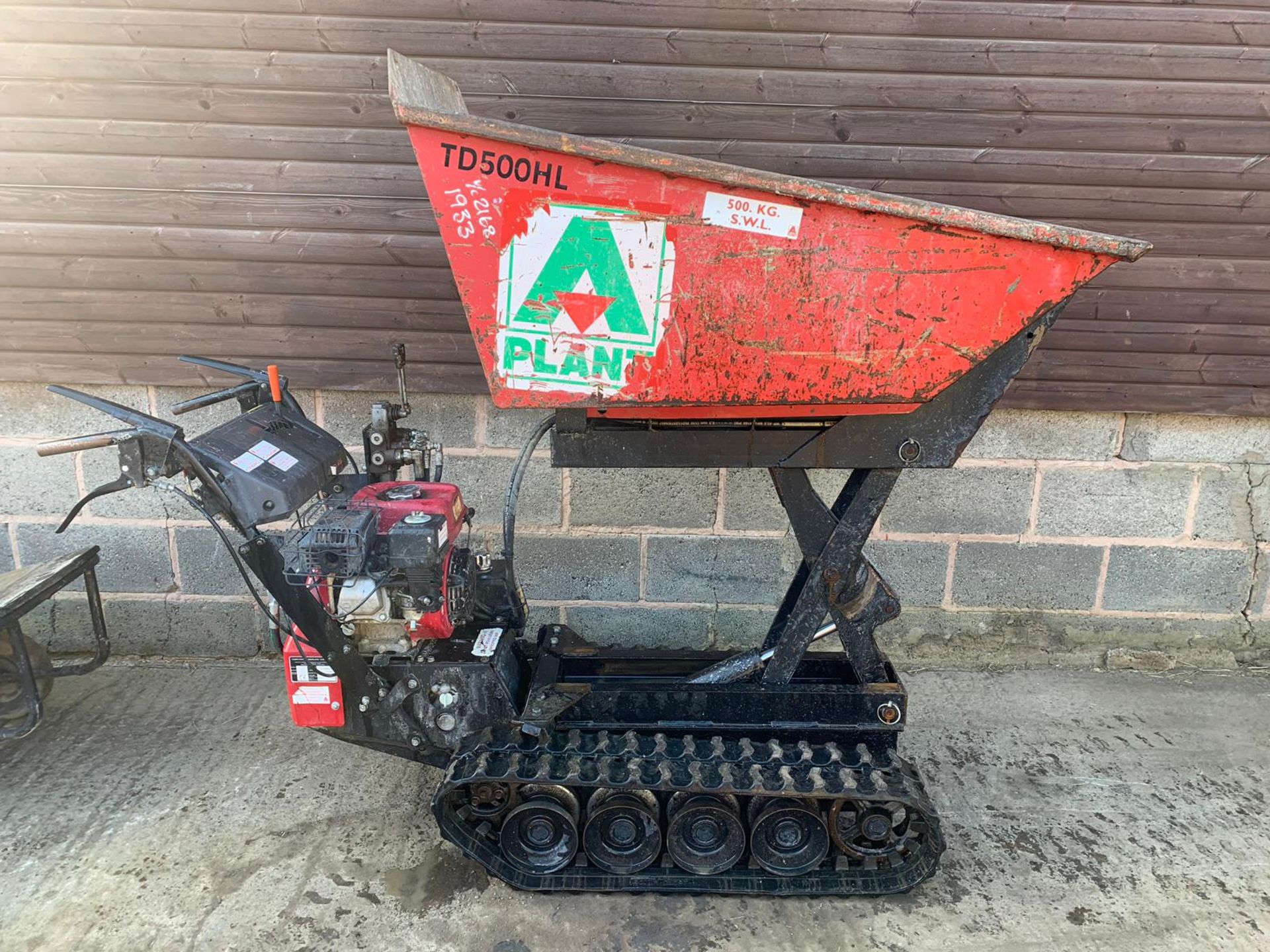 Honda HD500HL High tip tracked dumper - Image 9 of 9