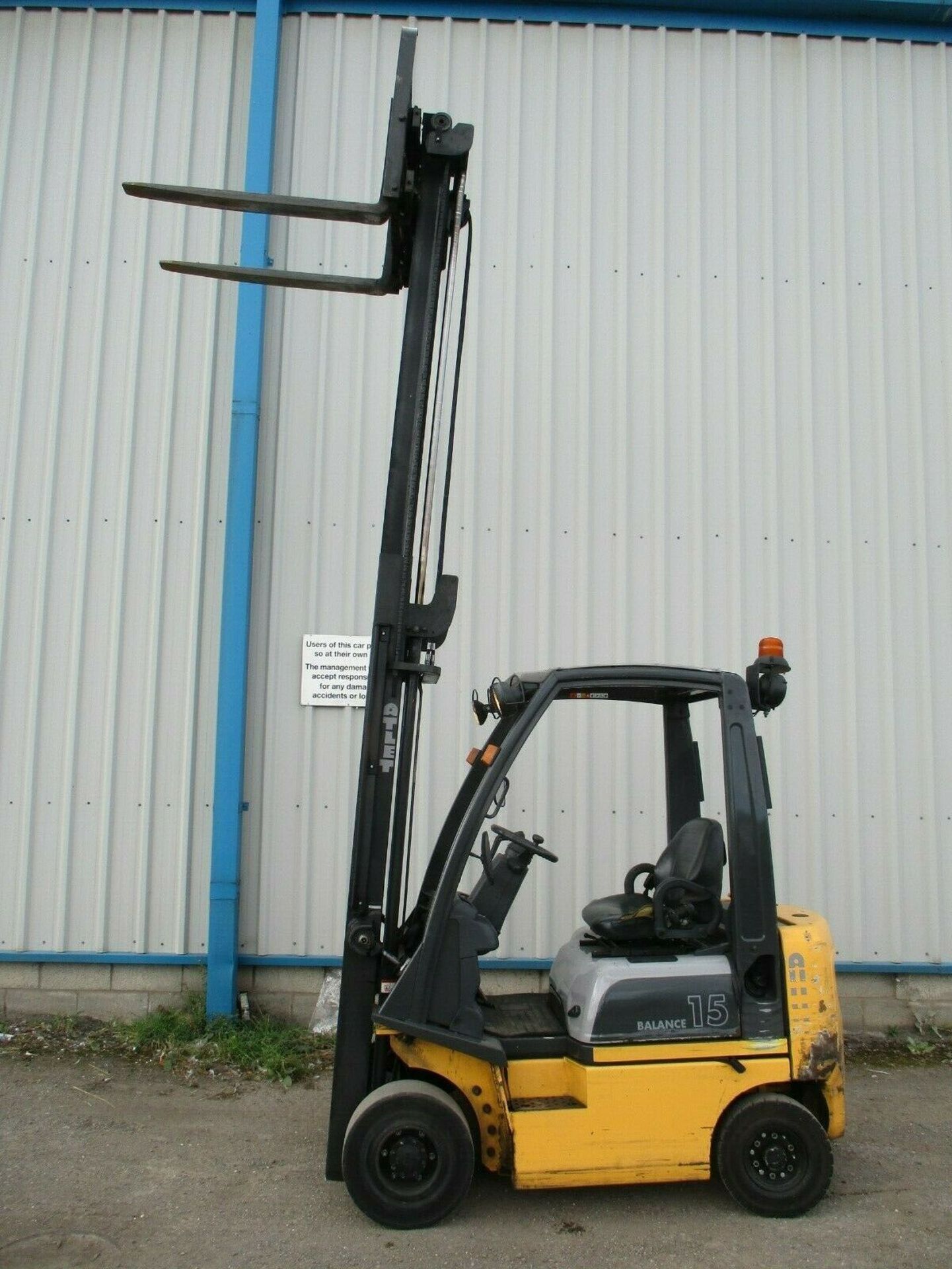 Atlet Nissan 15 Forklift - Image 10 of 10