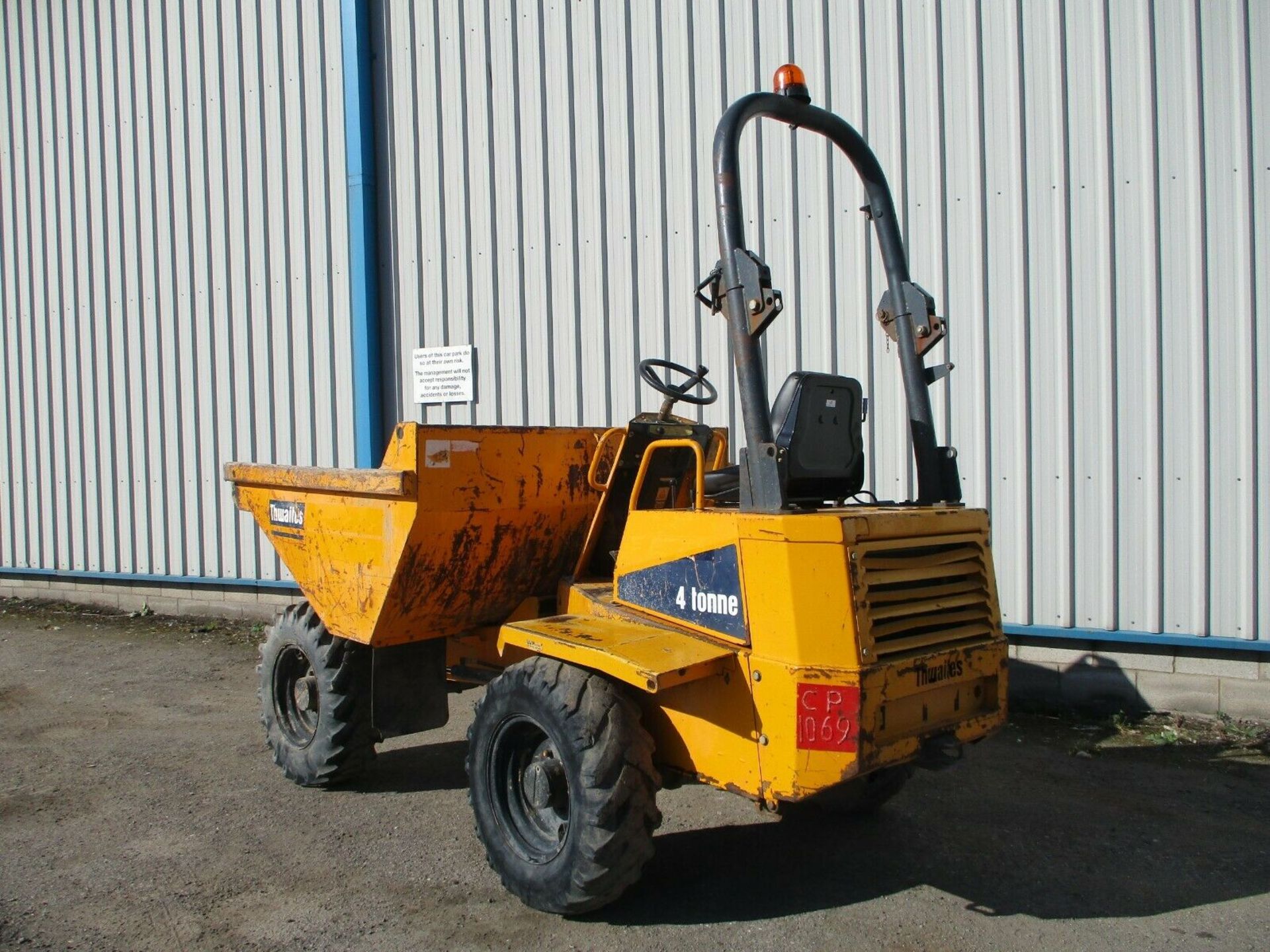 Thwaites 4 Ton Dumper - Image 2 of 12