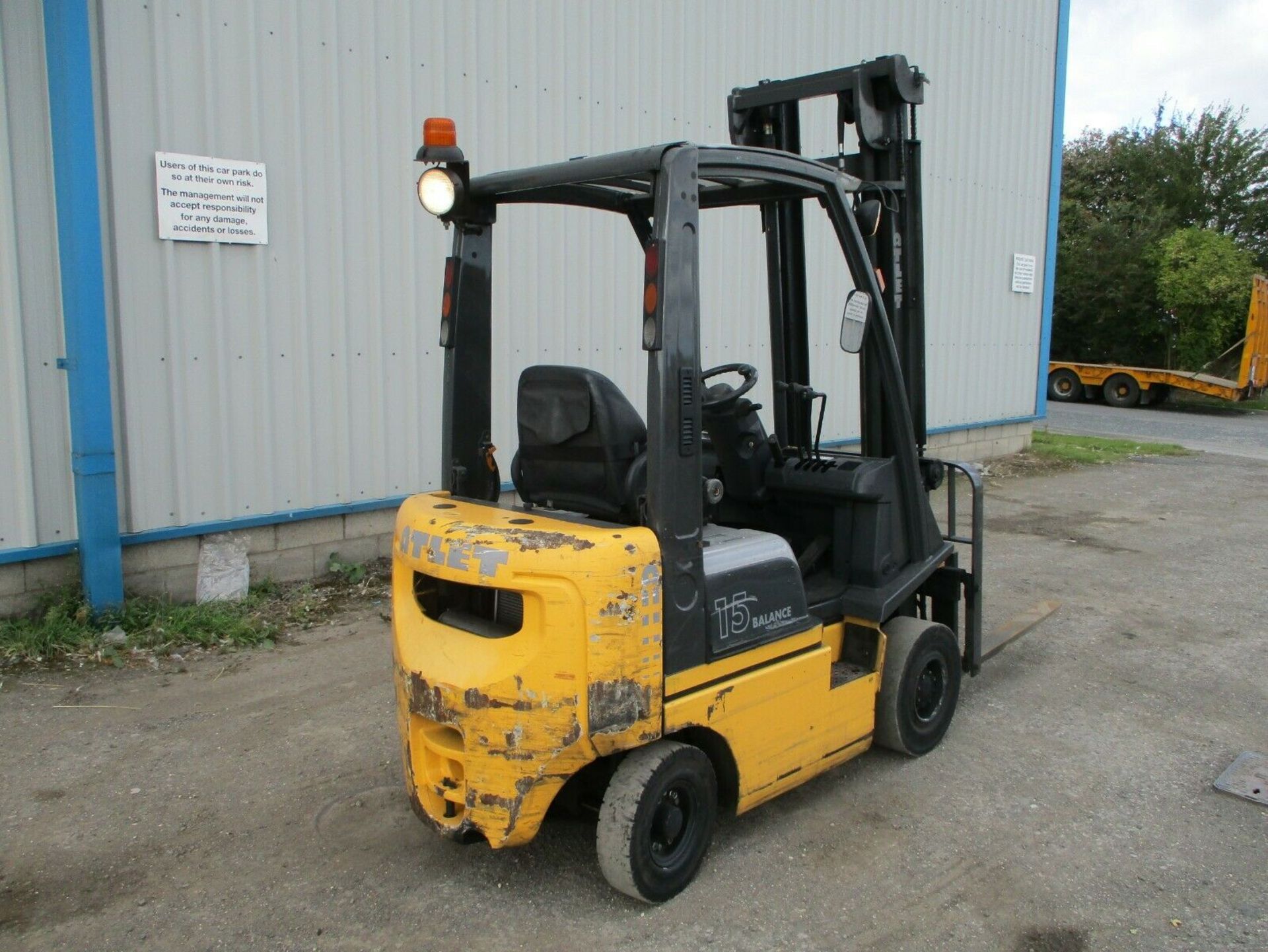 Atlet Nissan 15 Forklift - Image 7 of 10