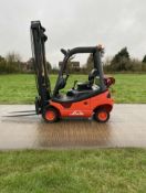 Linde gas forklift truck