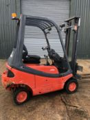 Linde diesel forklift truck