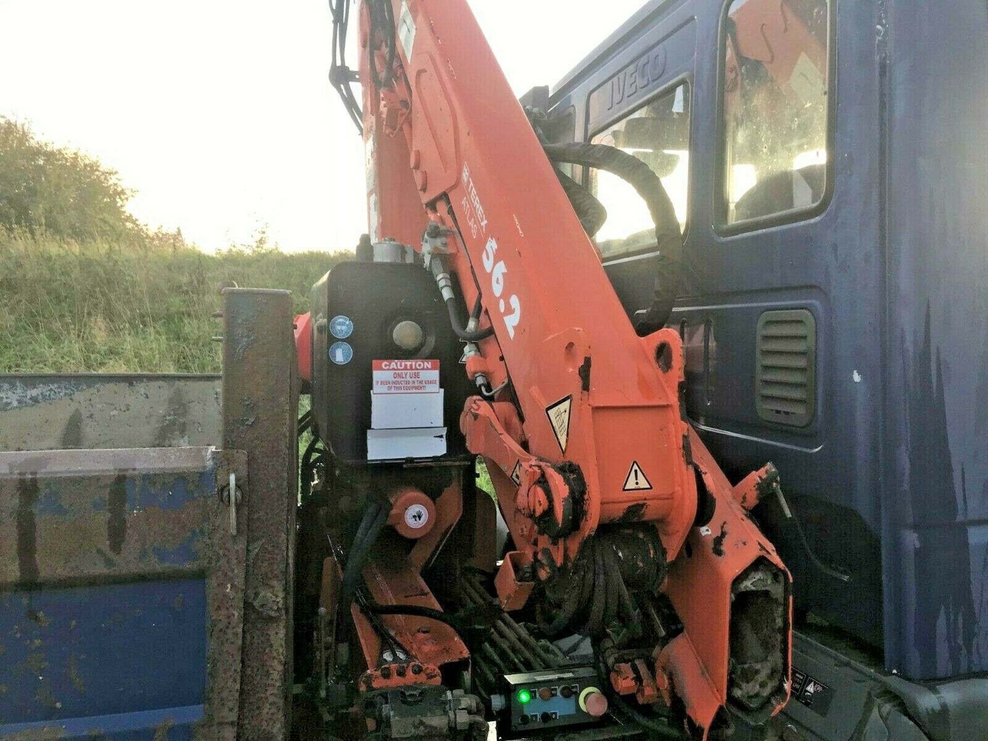 Iveco Tipper With Hiab Crane - Image 10 of 12