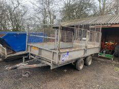 Ifor Williams LM126 cage trailer