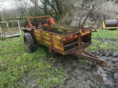 S K H Rear Discharge Muck Spreader