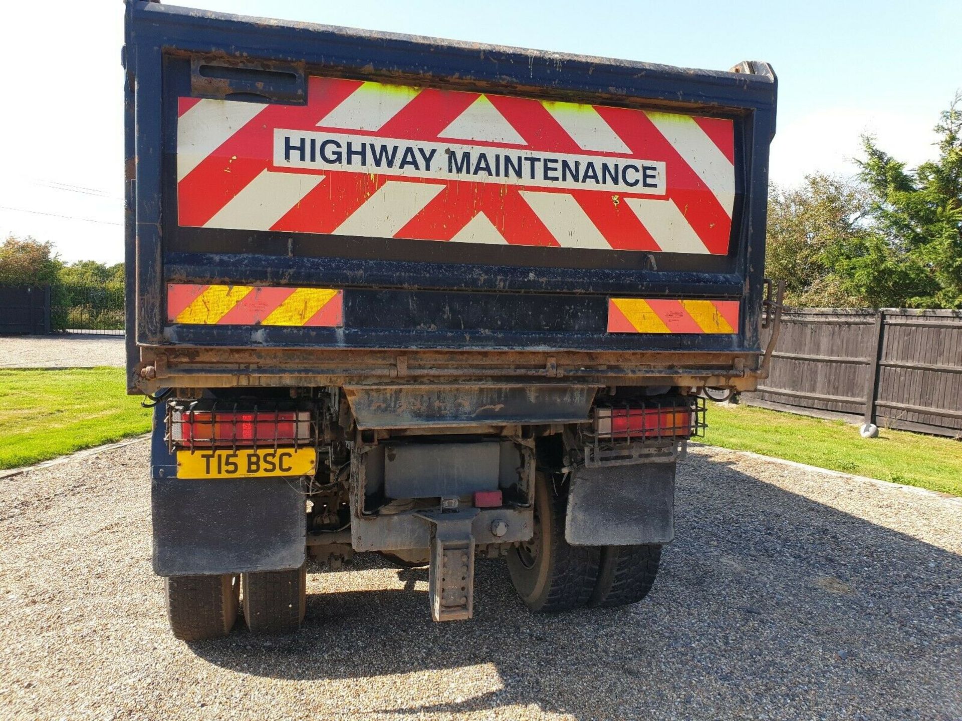 Daf 85 8x4 Grab Tipper Lorry Hmf1224 Crane - Image 2 of 12