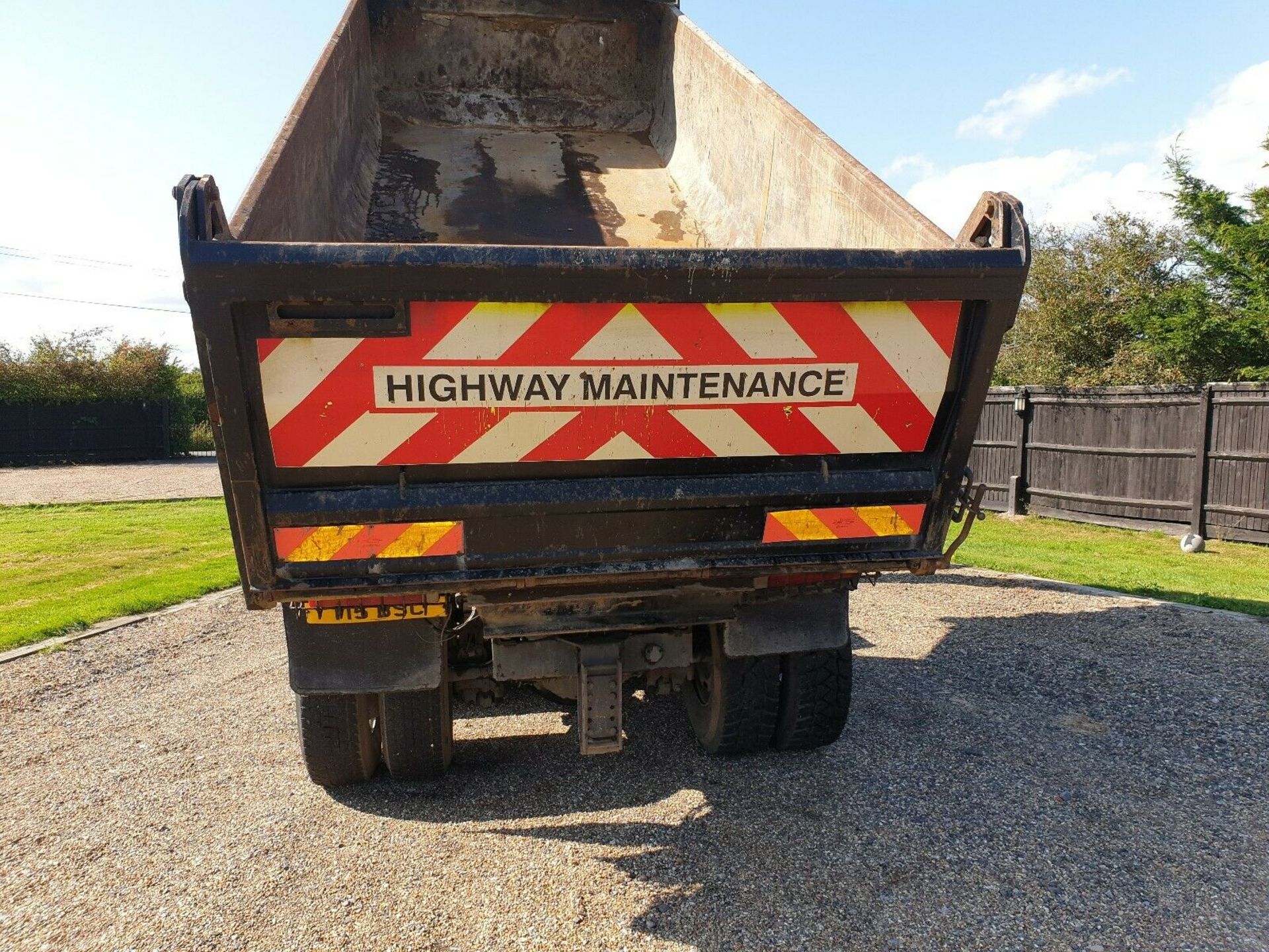 Daf 85 8x4 Grab Tipper Lorry Hmf1224 Crane - Image 10 of 12