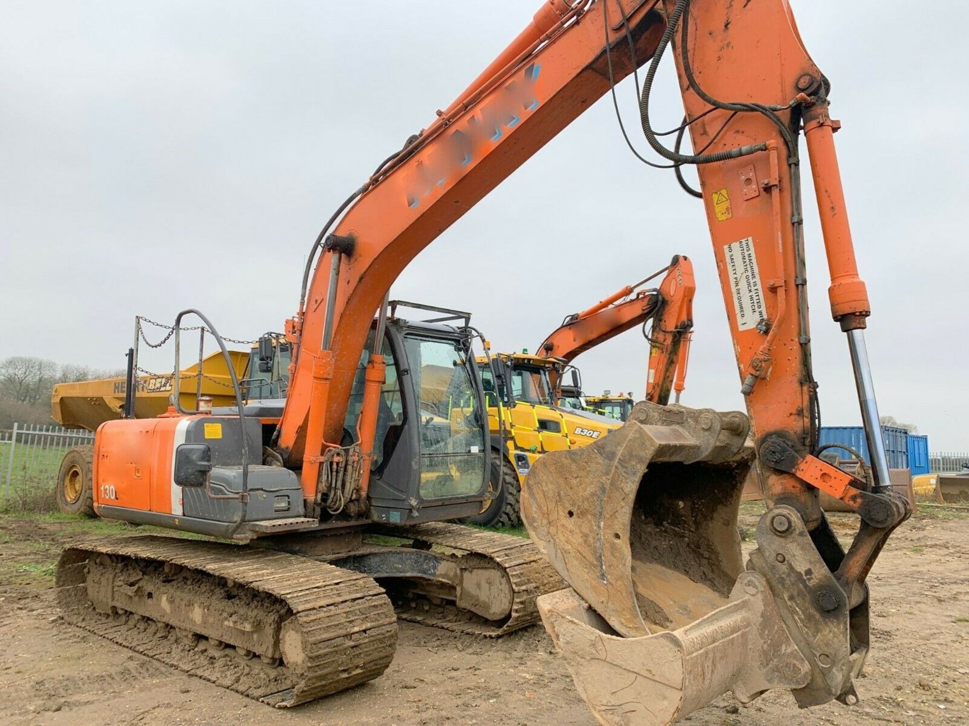 Hitachi ZX130 Excavator - Image 8 of 10