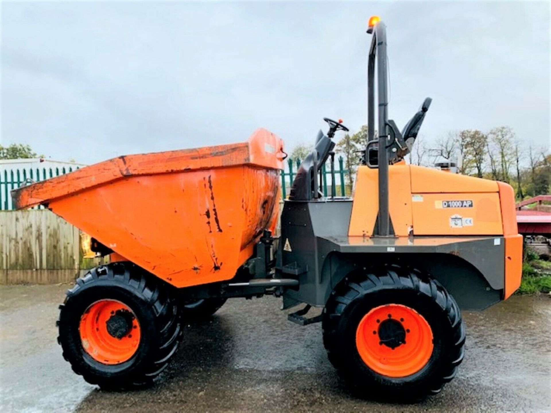 Ausa D1000 AP 10 Tonne Straight Tip Dumper - Image 11 of 12