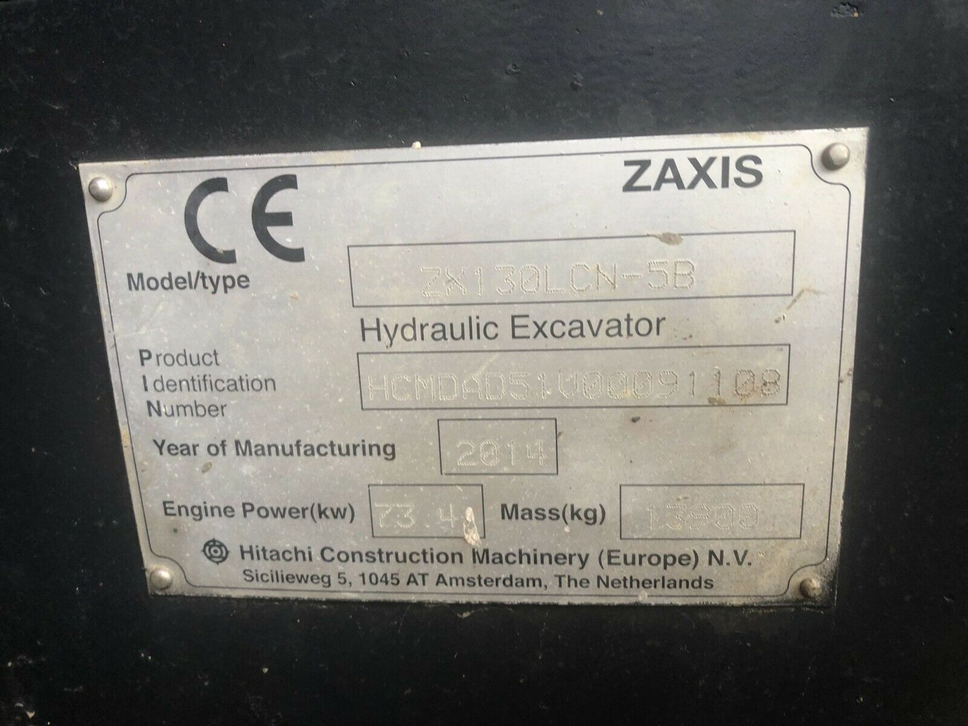 Hitachi Zaxis 13T Excavator - Image 10 of 12
