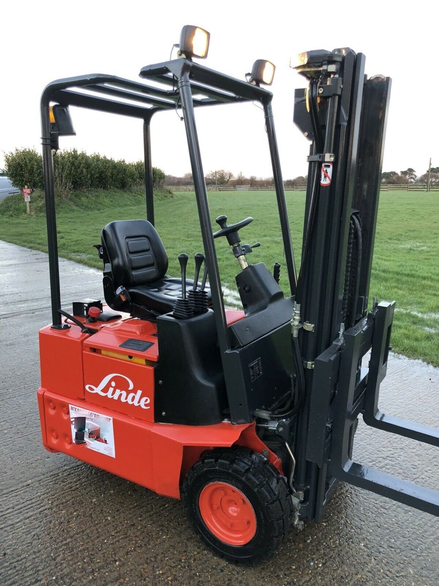 Linde Electric Forklift Truck E12 - Image 4 of 9