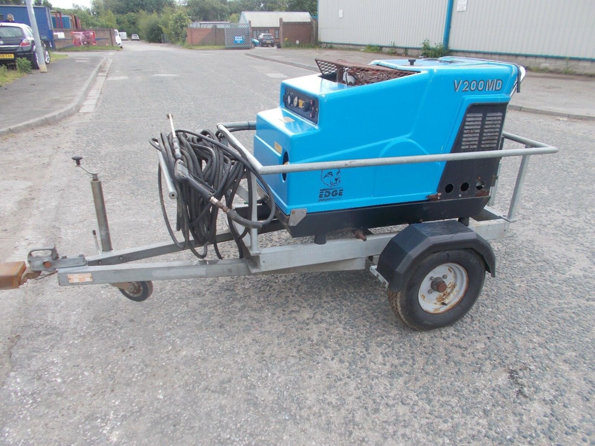 Edge V 200 MD Towable Hot and Cold Diesel Engined Pressure Washer - Image 6 of 7