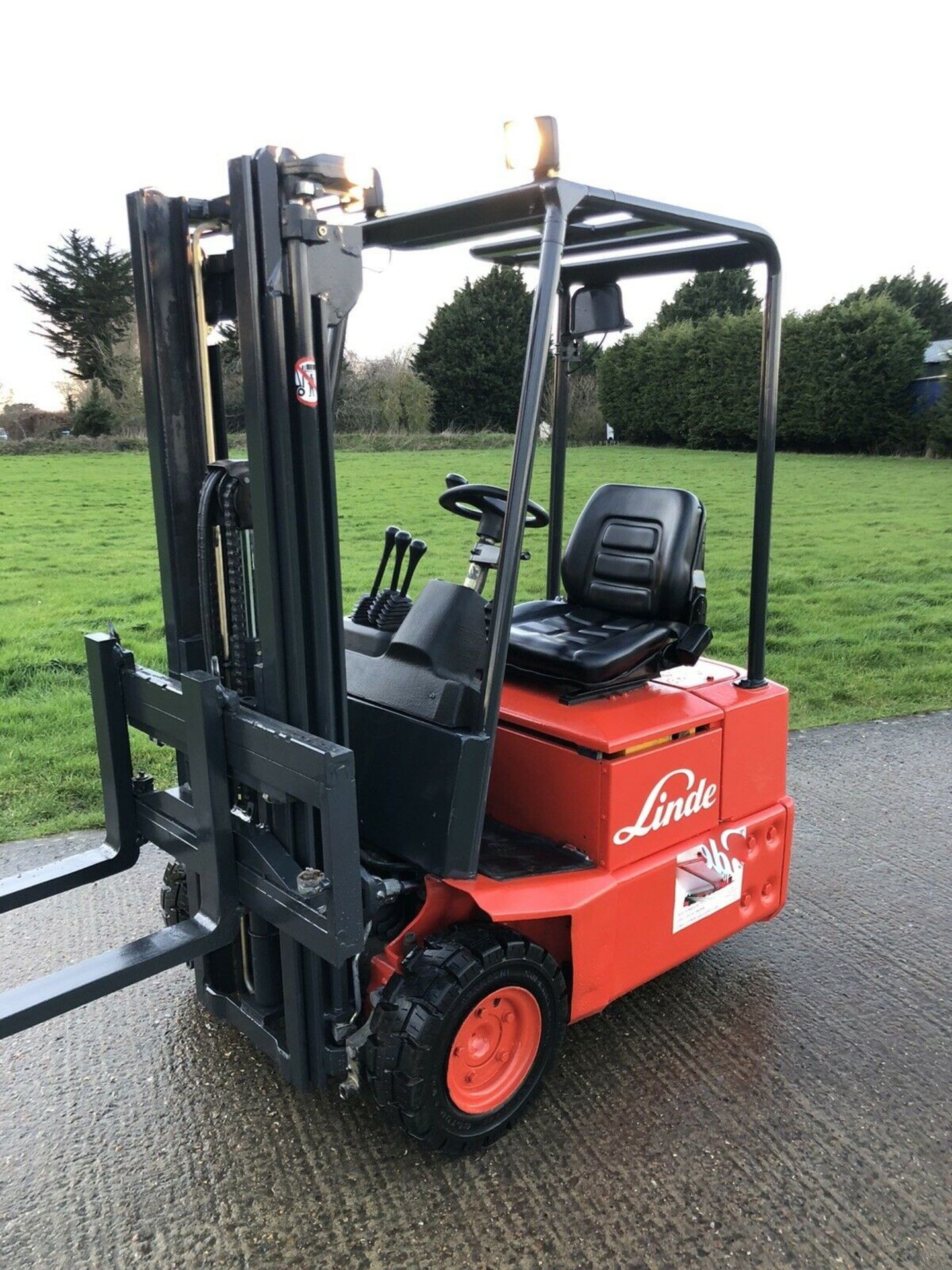 Linde Electric Forklift Truck E12 - Image 8 of 9