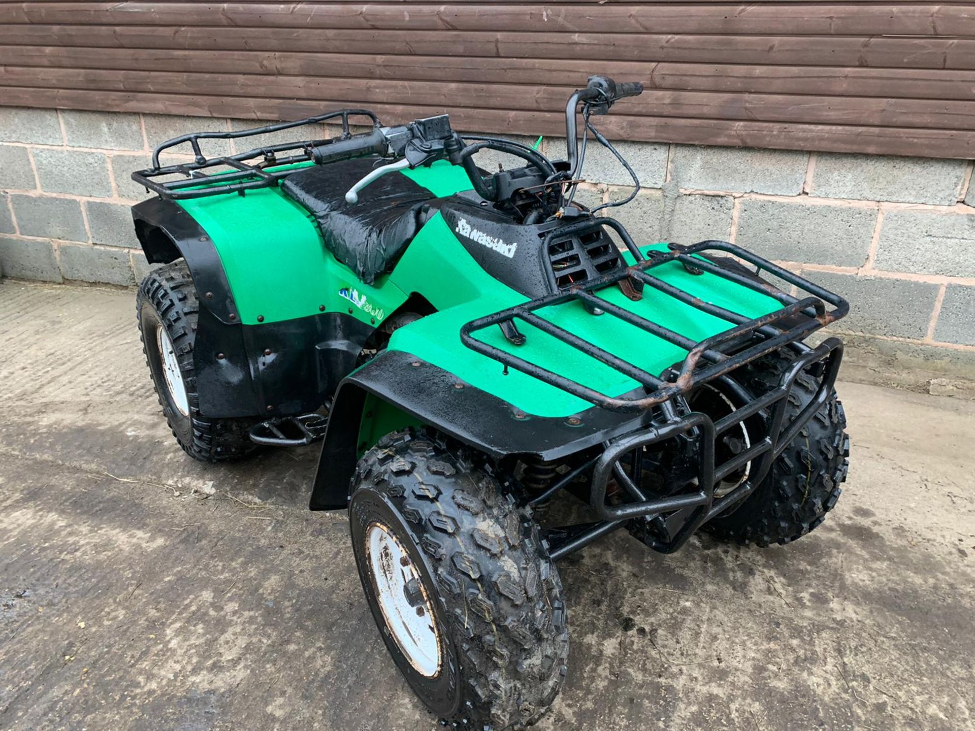 Kawasaki KLF300 Farm Quad Bike - Image 4 of 7