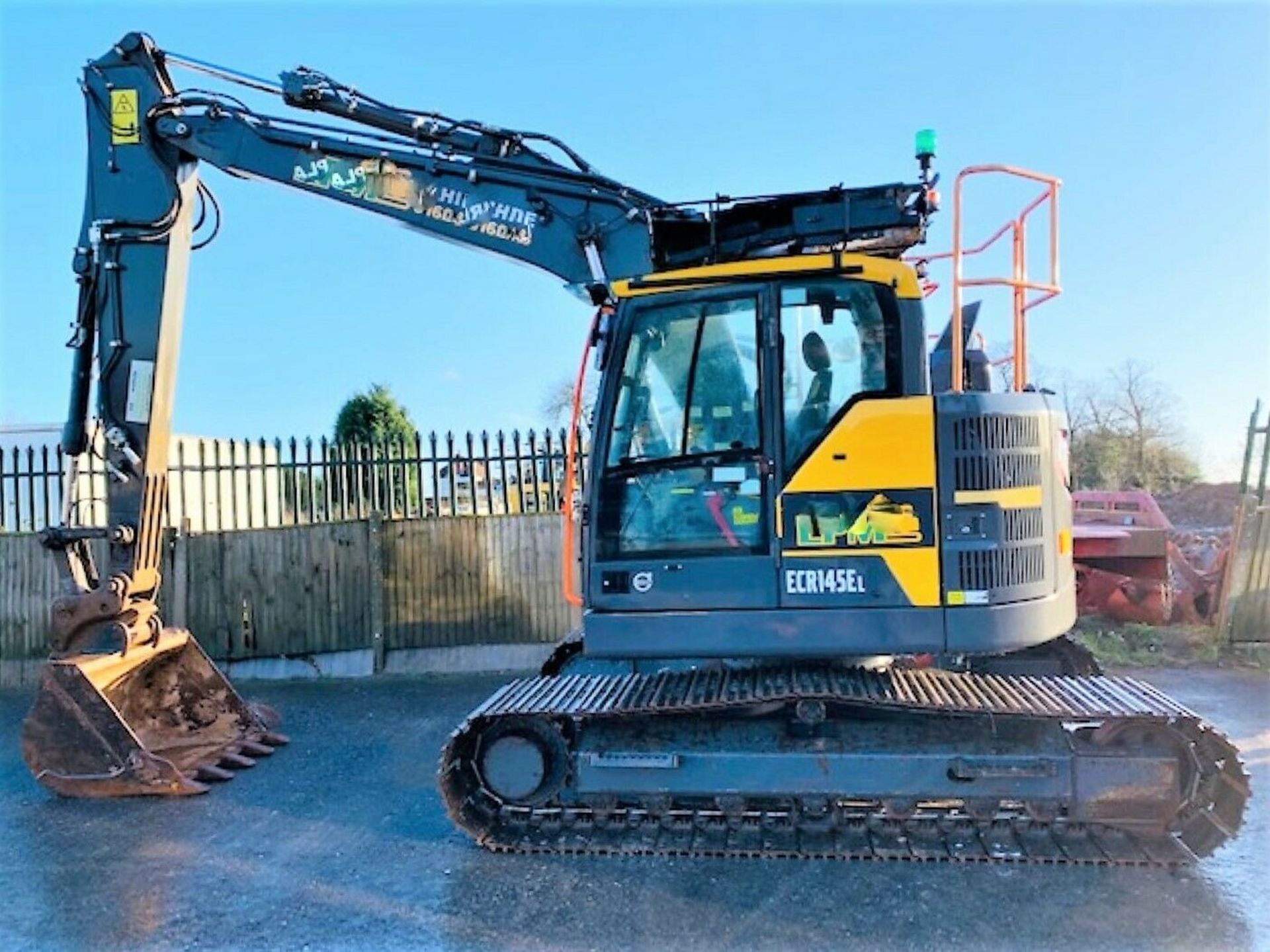 Volvo ECR145 EL Excavator - Image 11 of 12