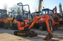 Kubota K008-3 Micro Excavator