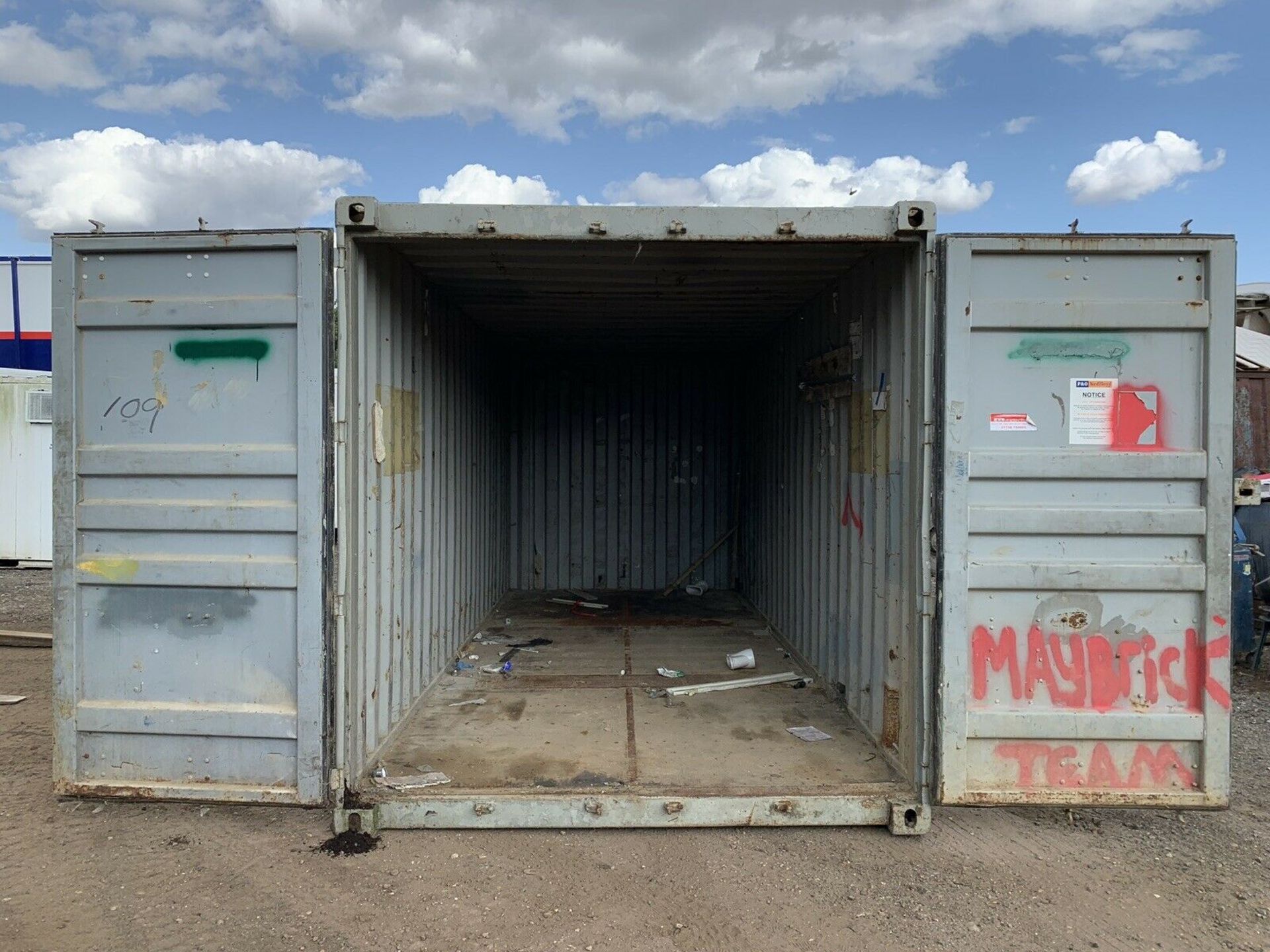 Anti Vandal Steel Portable Storage Container - Image 2 of 10