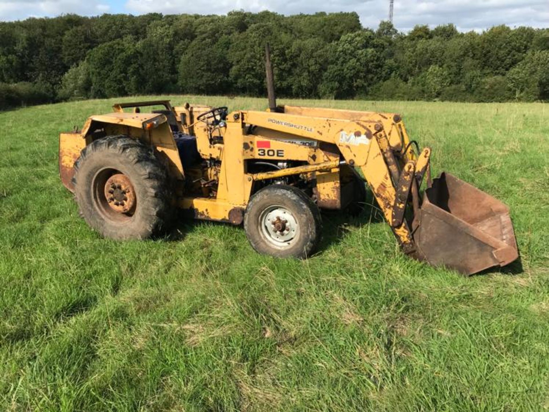 Mf 30E Loader Tractor With Bucket - Image 4 of 4